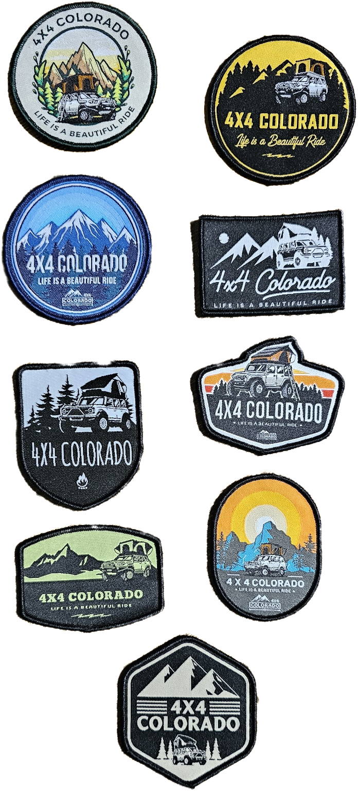 4x4 Colorado Patches