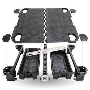 DECKED Truck Bed Storage System GM Sierra/Silverado 8 Foot 07-18, Chevrolet Silverado 8 Foot 1500 LD or GMC Sierra 1500 Limited 2019 - XG5