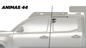 The Animas (2005-2023 Tacoma Camper Roof Rack)