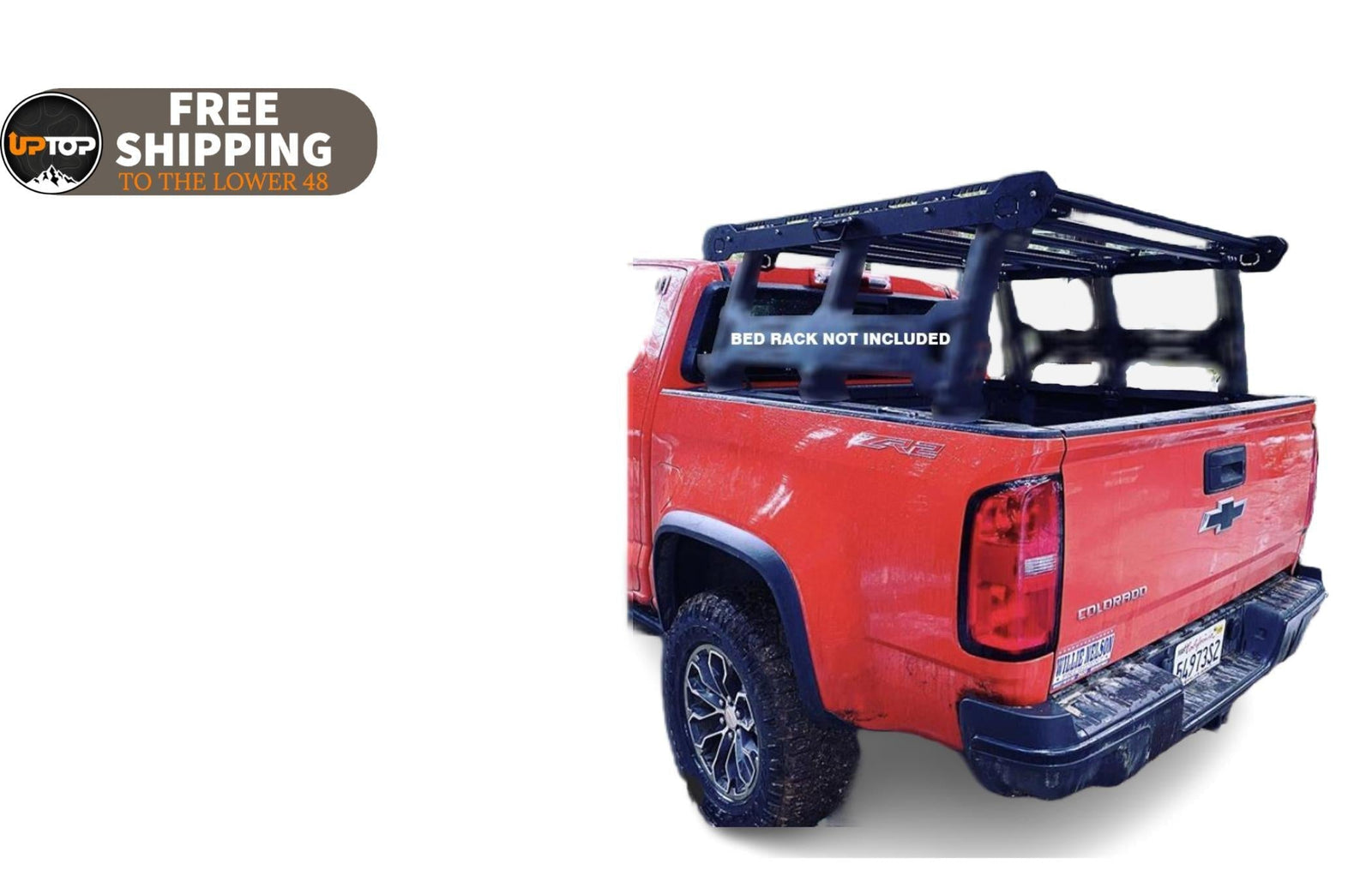 UpTOP Overland Alpha Jeep Gladiator Full Cab Rack - Universal 40